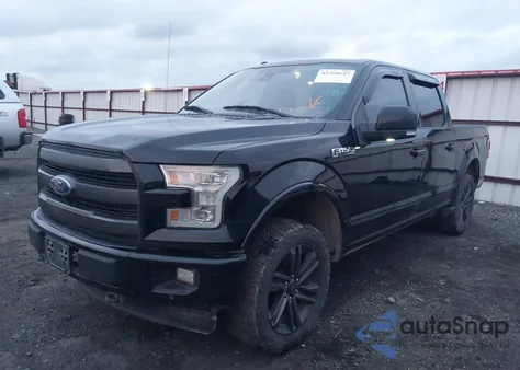 2017 Ford F-150 Lariat z USA, uszkodzony, nr VIN 1FTEW1EF5HFA03122